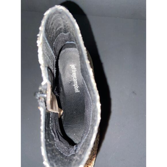 Winter Season Tribal Indie Retro Boho Animal Print Boots Snakeskin Western Shoes - Picture 3 of 4